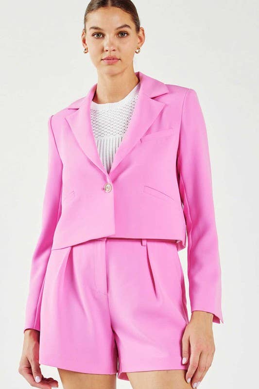 Elle Cropped Blazer