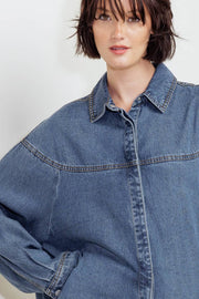 Giana lightweight denim top