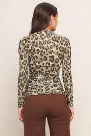 A printed power mesh top - IT13846