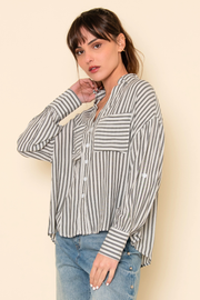 Eva Button Down Top