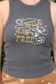 "Wild And Free" Tank