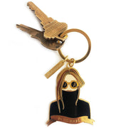 Boss Babe Fashion Girl Feminist Keychain