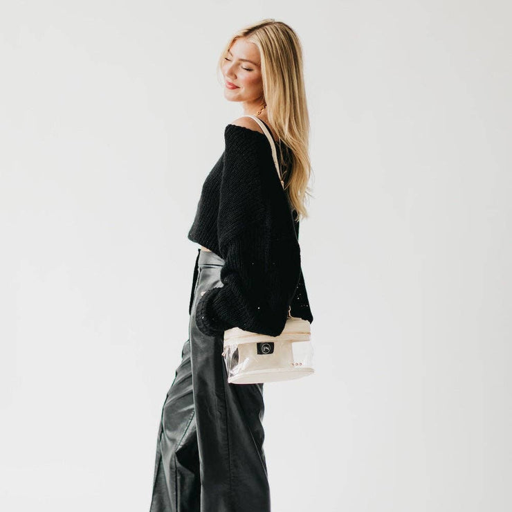Carissa Clear Stadium Crossbody