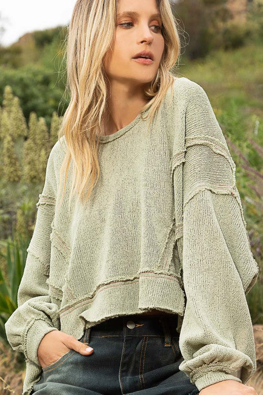 Hailey Hooded Knit Top