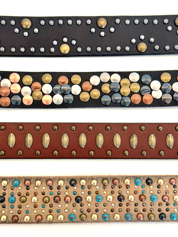 Multi Colored Studded Belt