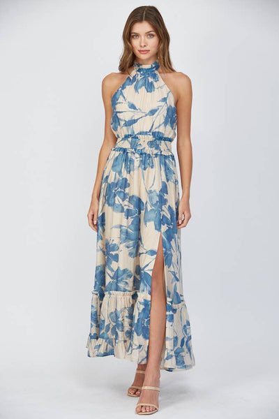 Aqua Maxi Dress