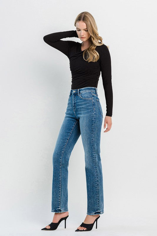 Amazing Fit High Rise Straight Jeans