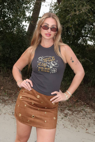 "Wild And Free" Tank