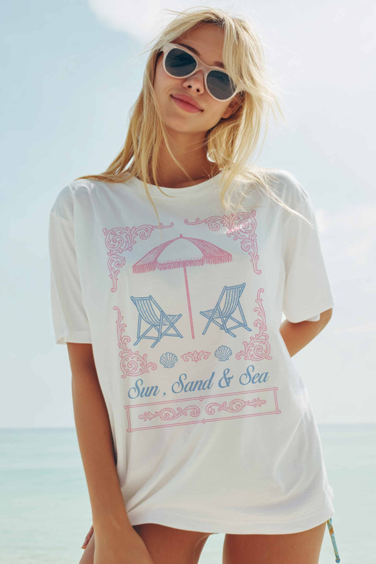 Sun, Sand, & Sea Graphic Tee