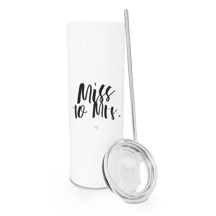 Miss to Mrs. Stainless Steel Tumbler