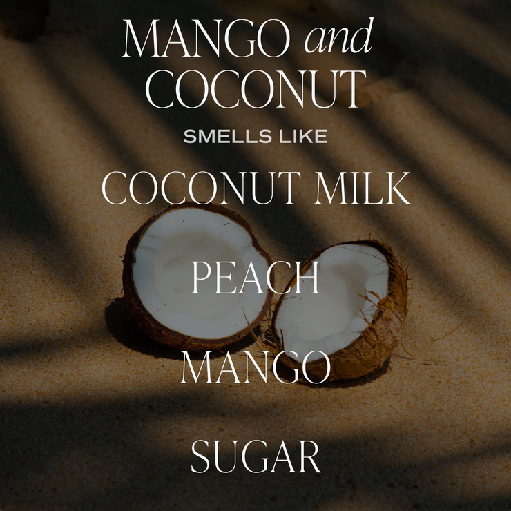 Sweet Water Decor 9oz Soy Candle - Mango and Coconut