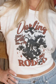 Darling of the Rodeo Vintage-Wash Graphic Tee