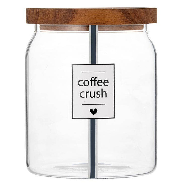 Glass Canister-Coffee Crush