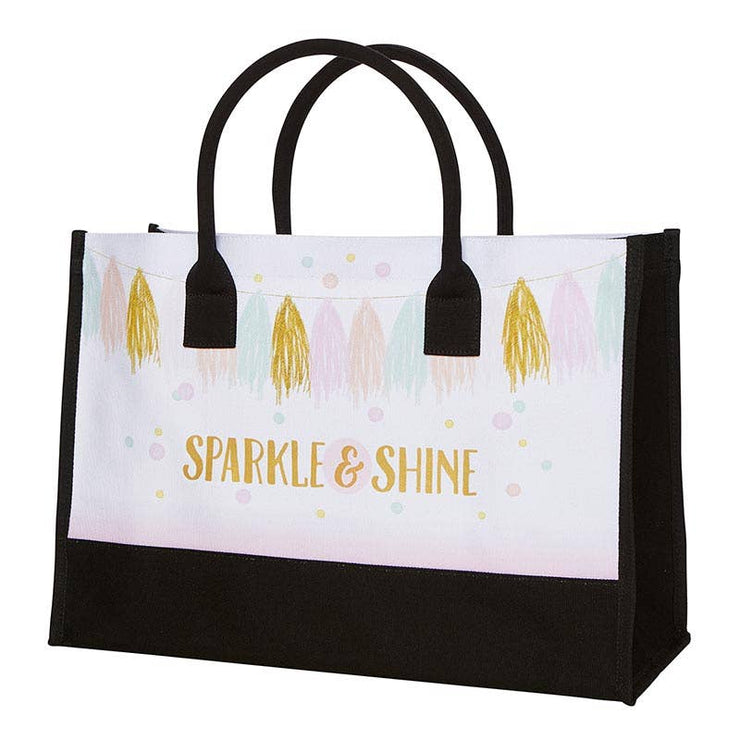 Canvas Tote - Sparkle & Shine