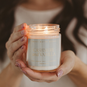Sweet Water Decor 9oz Soy Candle - Cashmere and Vanilla