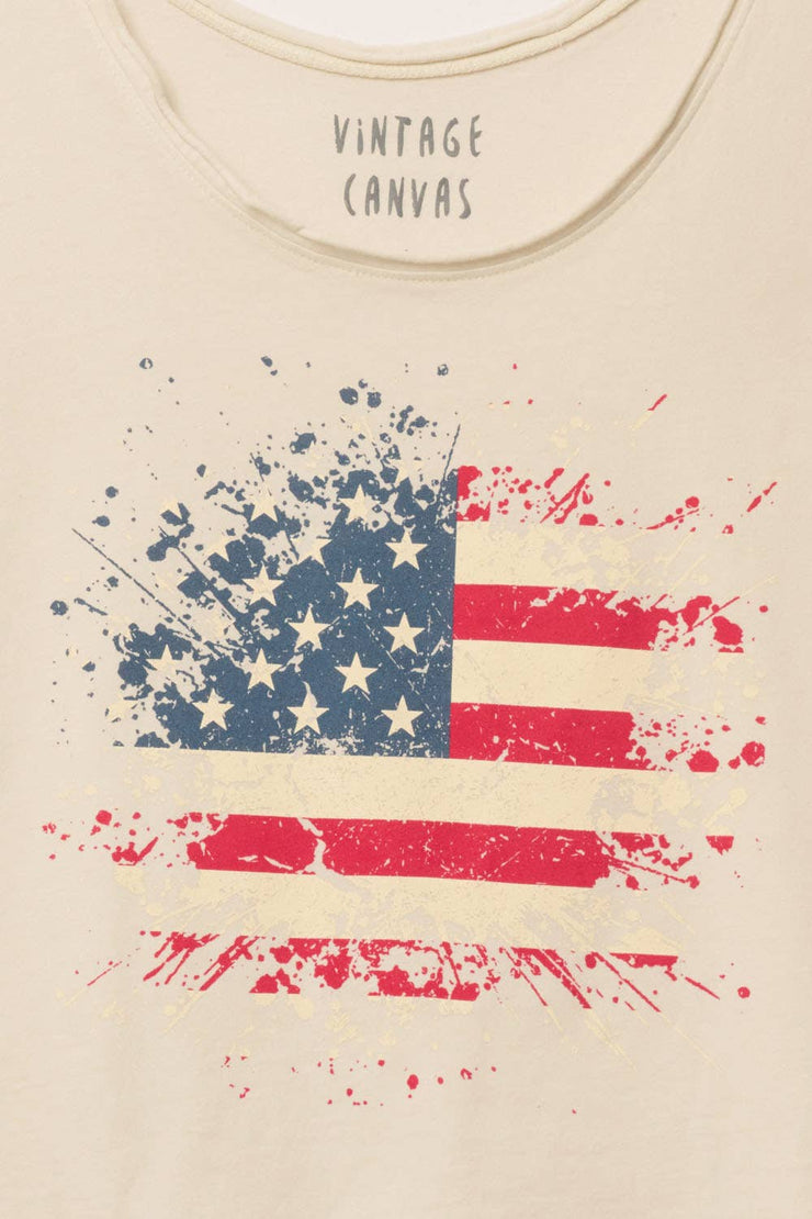 American Flag Top