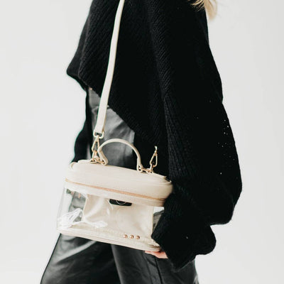 Carissa Clear Stadium Crossbody