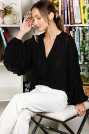Puff & Ruffle Blouse