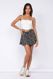 Eyelet Crop Top