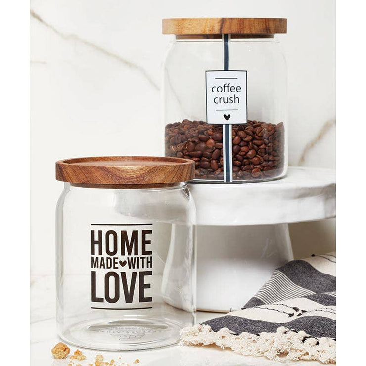 Glass Canister-Coffee Crush