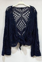 Victoria Crochet Tie Top