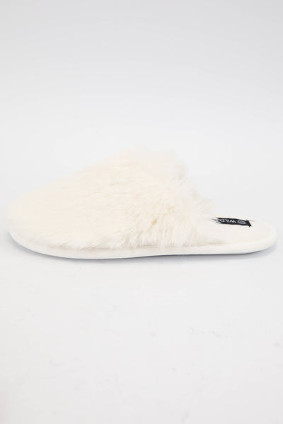 HYDEE COZY FURRY SLIPPER