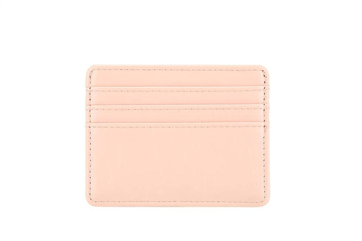 Faux Leather Card Holder