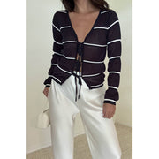 Bailey Front Tie Cardigan