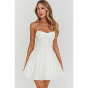SLEEVELESS CORSET DRESS