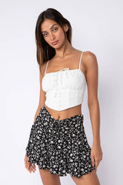 Eyelet Crop Top