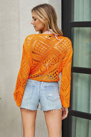 Victoria Crochet Tie Top