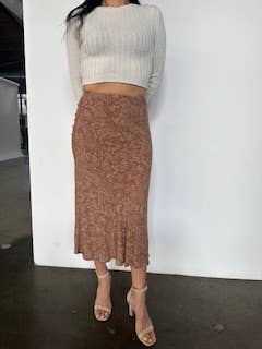 Paisley Brownie Skirt
