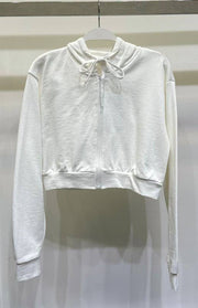 Shanna CROPPED ZIP-UP HOODIE & DRAWSTING PANTS SET