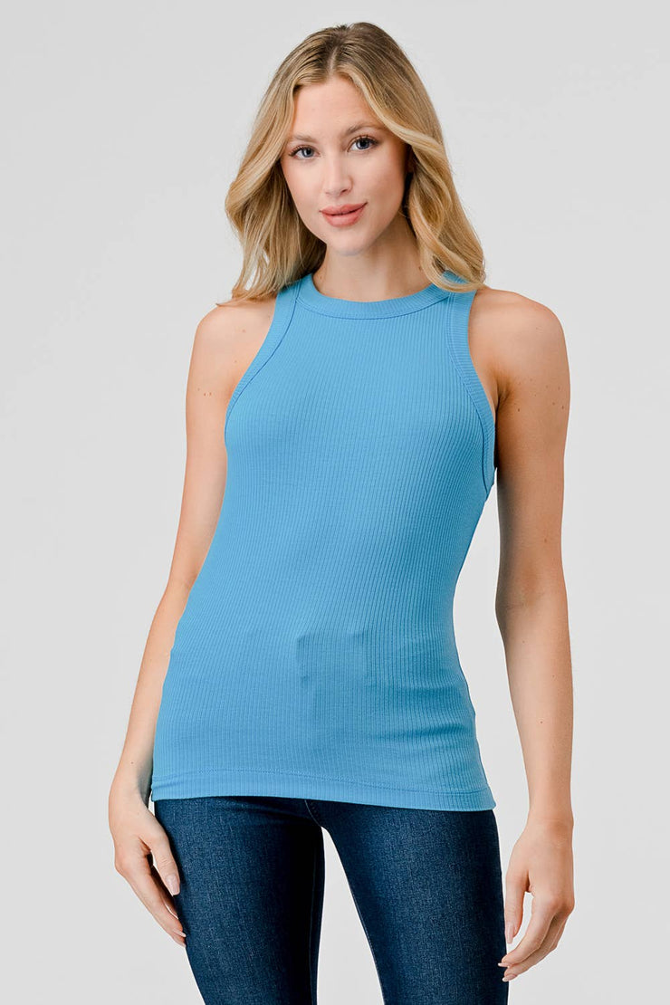Kimmy Ribbed MUSCLE TANK