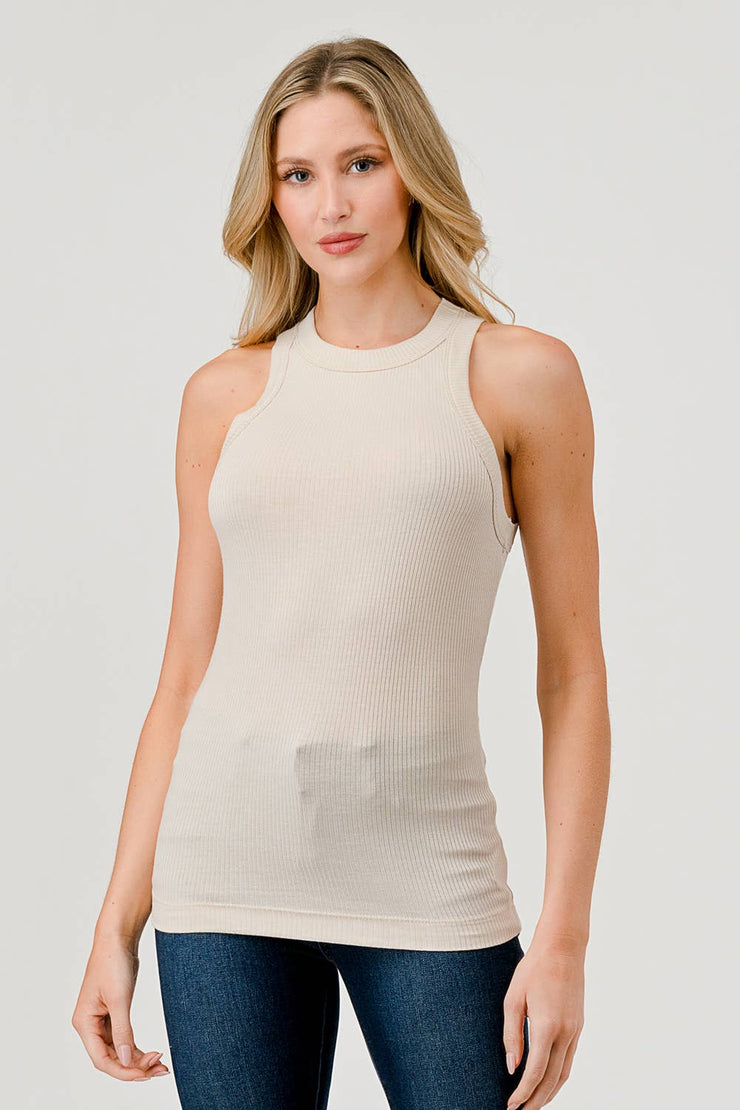 Kimmy Ribbed MUSCLE TANK