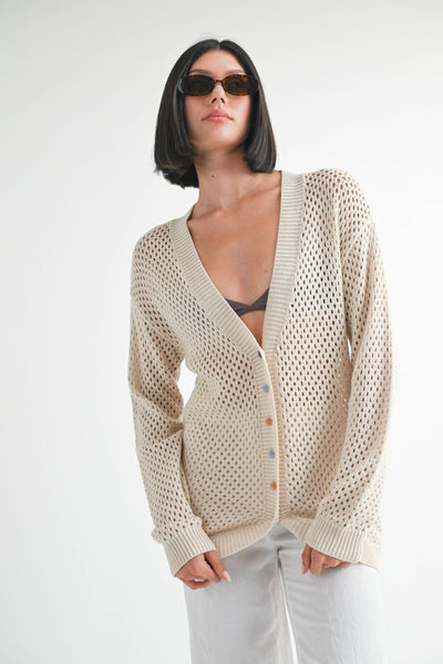 Mandie Crochet Cardigan