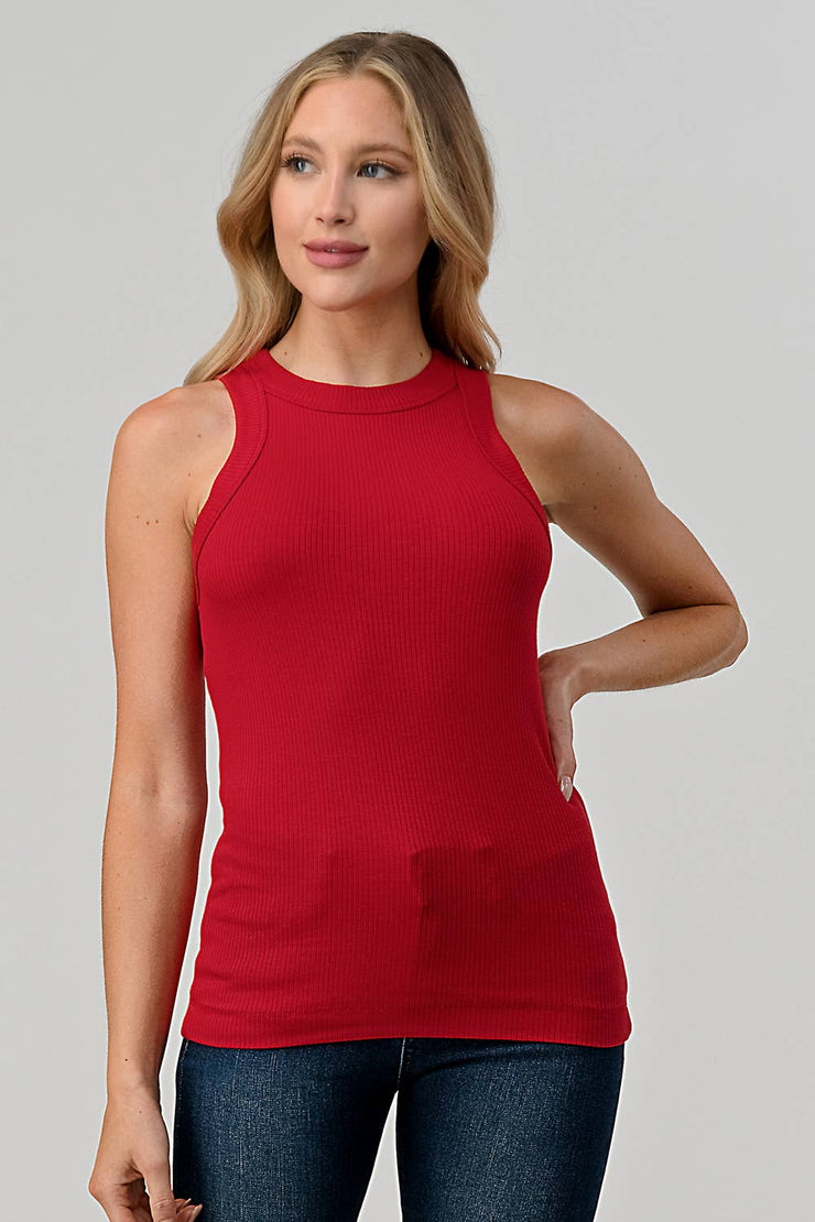 Kimmy Ribbed MUSCLE TANK