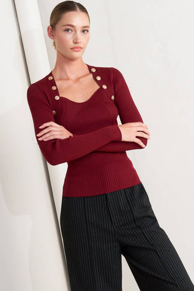 Stacie `Sweetheart Top