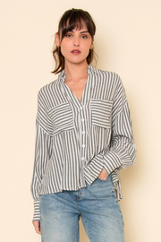 Eva Button Down Top