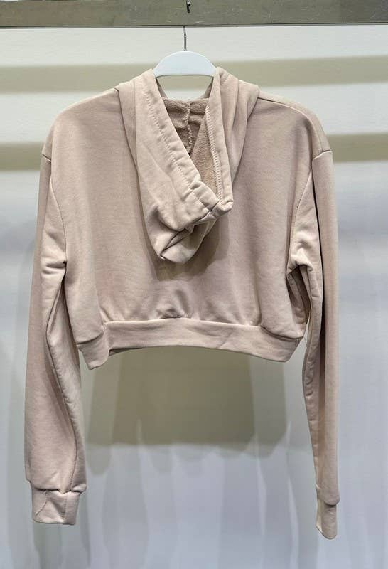 Shanna CROPPED ZIP-UP HOODIE & DRAWSTING PANTS SET
