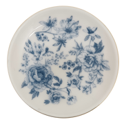 Blue Ceramic Jewelry Dish