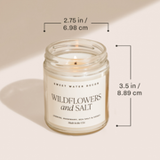Sweet Water Decor 9oz Soy Candle - Cashmere and Vanilla