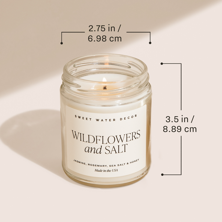 Sweet Water Decor 9oz Soy Candle - Cashmere and Vanilla