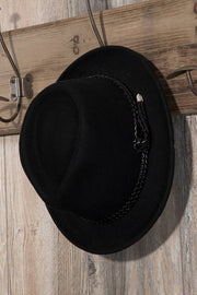 Wool Knotted Double Braided Fedora