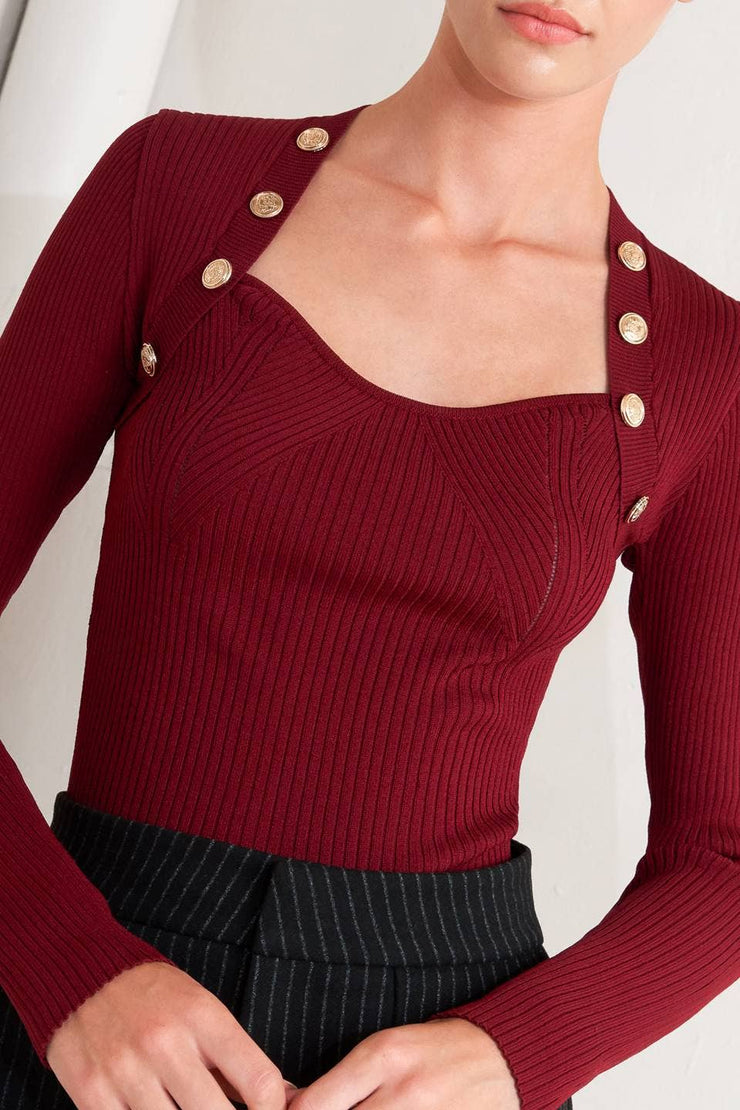 Stacie `Sweetheart Top
