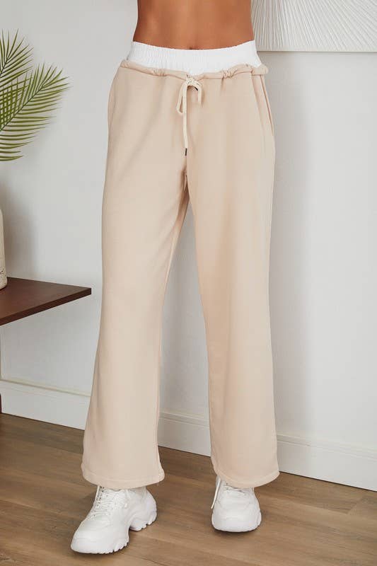 Shanna CROPPED ZIP-UP HOODIE & DRAWSTING PANTS SET