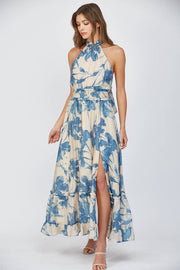 Aqua Maxi Dress