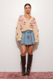 ROSE KNIT CARDIGAN