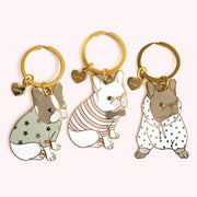 Sophie French Bulldog Keychain