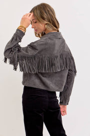 Winona WESTERN-INSPIRED SUEDE SHACKET